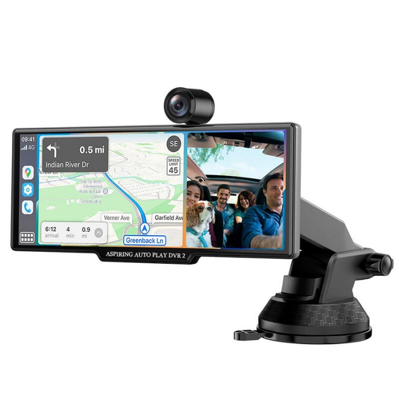 Автомонітор Aspiring Auto Play DVR 2, Magnet, CarPlay, Android auto