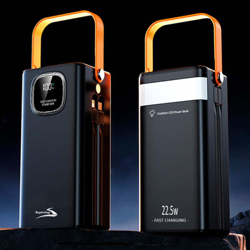 Зовнішній акумулятор (павербанк) Aspiring Light 60 60000mAh PD22.5W