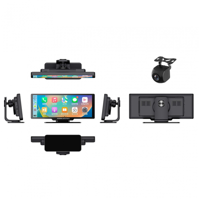 Автомонітор Aspiring Auto Play 2, CarPlay, Android auto
