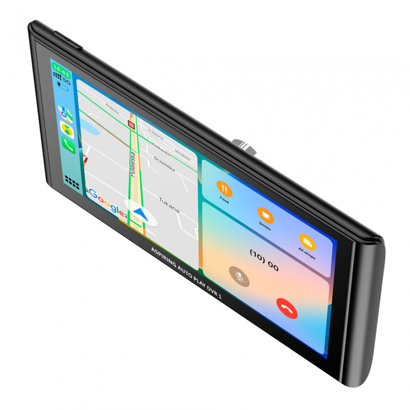 Автомобильный монитор Aspiring Auto Play DVR 1, CarPlay, Android auto