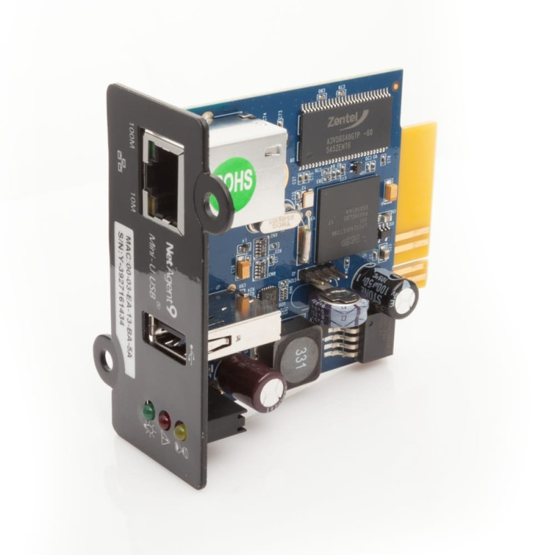 SNMP-адаптер Powercom NetAgentA DA807 (1-port) для ИБП
