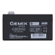 Акумуляторна батарея AGM Gemix GB12012 (12V 1.2Ah) для ДБЖ