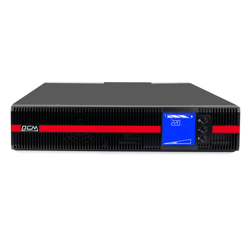 ДБЖ Powercom MRT-2000, 2000 Вт, 4хIEC, LCD