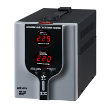Релейний цифровий стабілізатор напруги Gemix RDX-1000 (700 Вт / 1000 ВА)