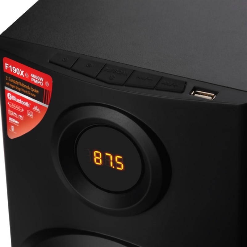 Акустична система 2.1 F&D F190X Black